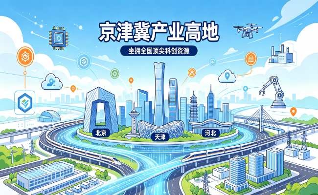 京津冀产业高地，坐拥全国顶尖科创资源