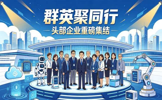 群英聚同行，头部企业重磅集结