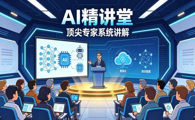 AI精讲堂，顶尖专家系统讲解