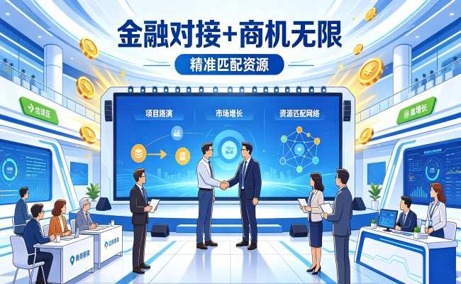 金融对接+商机无限，精准匹配资源