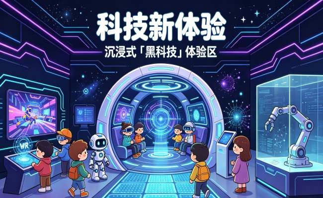 科技新体验，沉浸式「黑科技」体验区